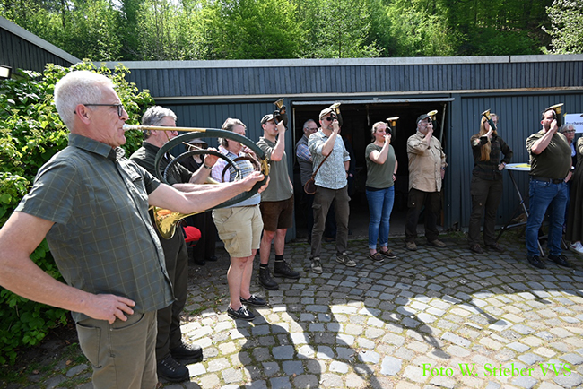 Lernort Natur beim VVS 2024 - Bläsergruppe